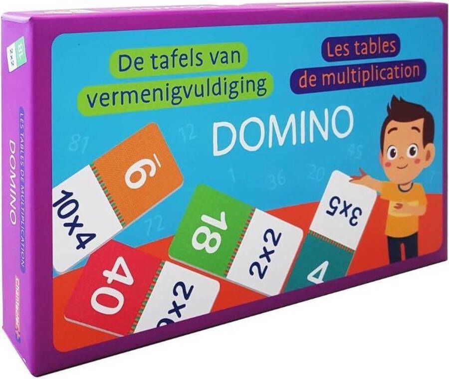 Domingos Dominos Dominospel De Tafels Van Vermenigvuldiging (nl fr)