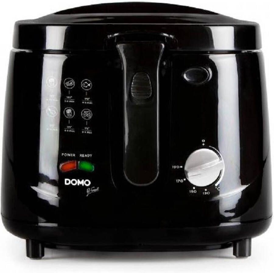 Domo DO461FR Friteuse – Frituurpan – 2 5L – 1800W – Zwart