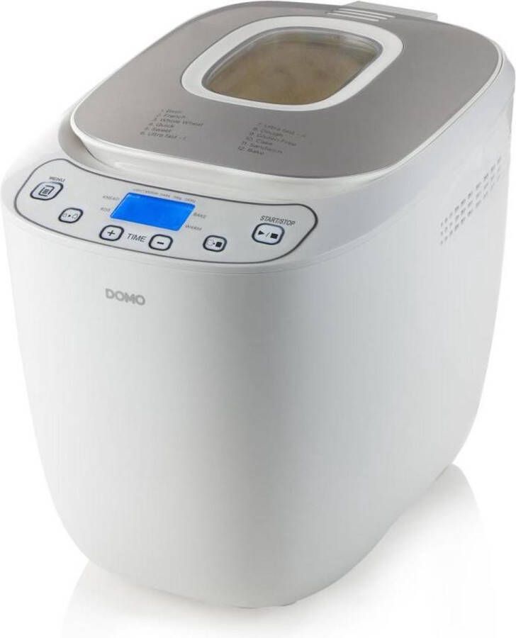 Domo Broodbakmachine Wit Zilver B3963 | Broodmachines | Keuken&Koken Keukenapparaten | 5411397126771