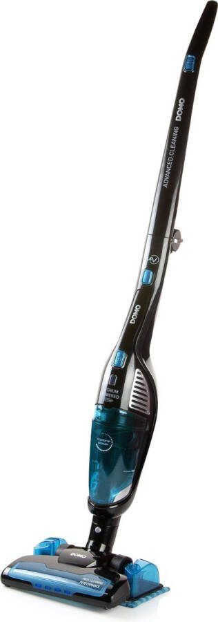 Domo DO228SV Steelstofzuiger 3-in-1 Kruimelzuiger Dweilen 21 6V Li-ion Zwart