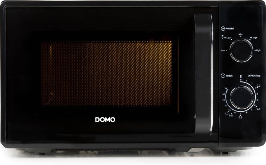 Domo DO2520 Magnetron solo Microgolfoven Solo Zwart 20L 800W