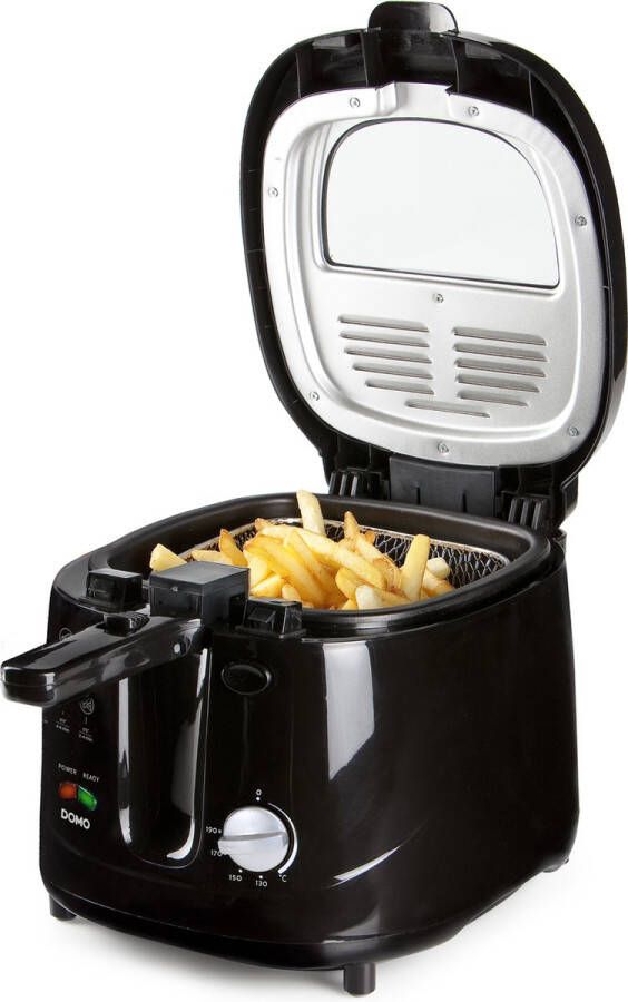 Domo DO461FR Friteuse – Frituurpan – 2 5L – 1800W – Zwart