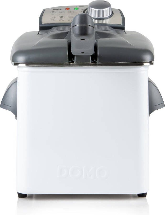 Domo DO519FR Friteuse 4 5L Frituurpan 3200W Inox Wit