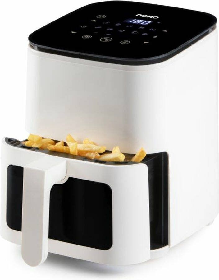 Domo DO541FR- Airfryer Heteluchtfriteuse met Kijkvenster 3 5 L 1350 W