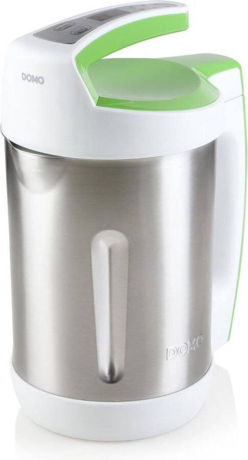 Domo DO705BL Soepmaker – 2L – 6 programma s – Blender – RVS – Wit Groen