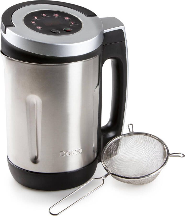Domo DO716BL Soepmaker – 2 2L – 7 programma s – Blender – RVS – Zwart - Foto 2