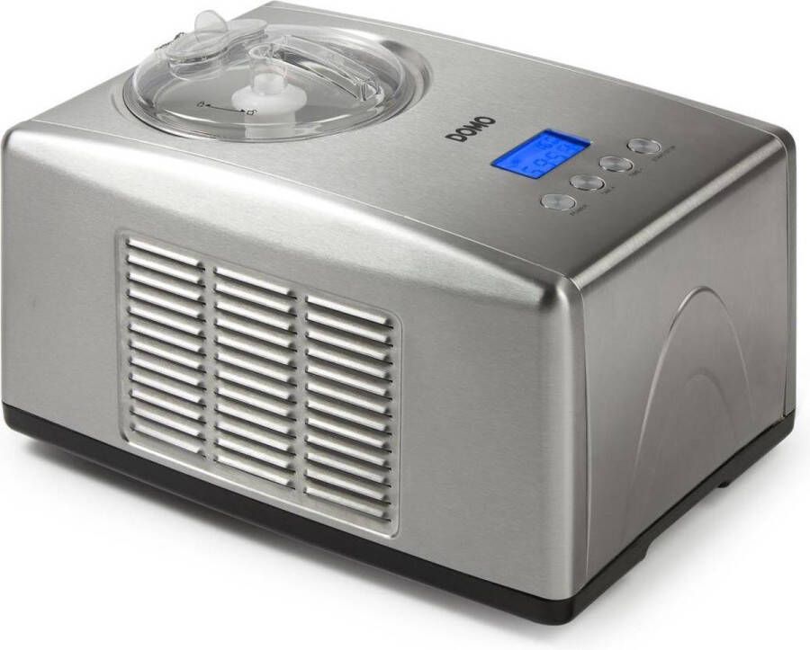 Domo DO9066I IJsmachine Zelfvriezend met compressor 1.5 L