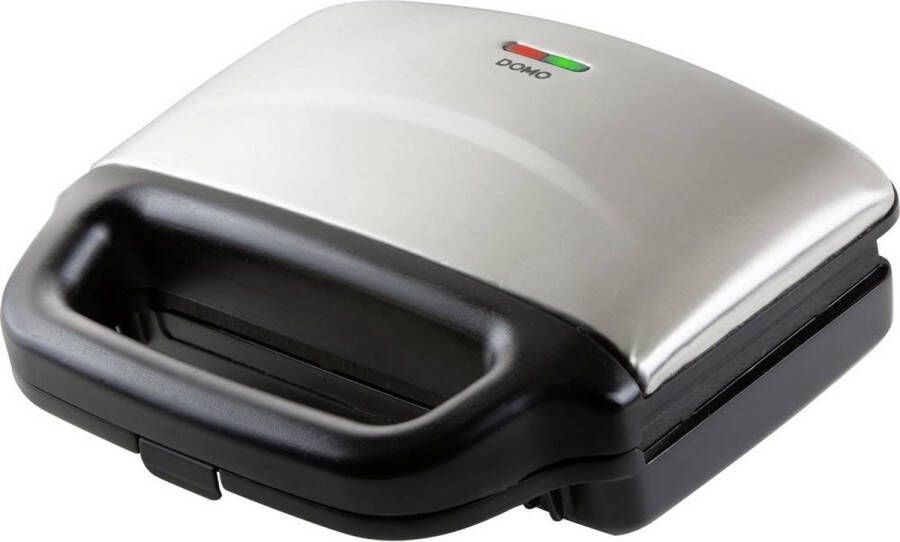 Domo DO9195C Big Croque XL Tosti Apparaat Croque Monsieur toestel RVS Zwart