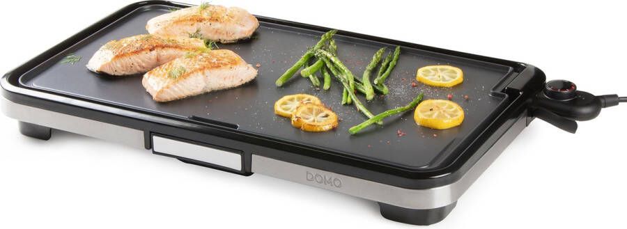 DOMO DO9263G Grillplaat XXL oppervlakte 55 x 30 5 cm