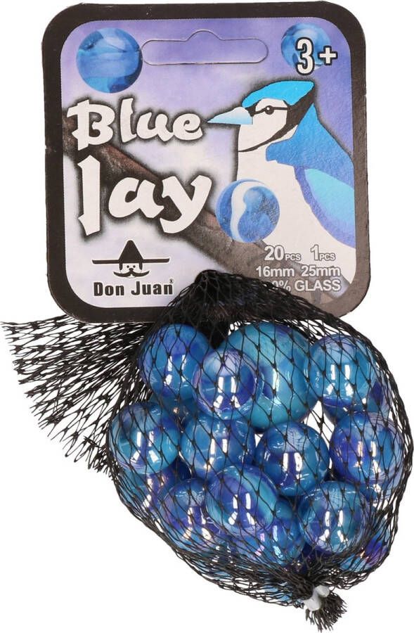 Don Juan Knikkers Blue Jay 20 16mm + 1 25mm