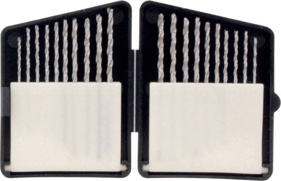 DONAU HSS225 HSS Metaal-spiraalboorset 20-delig 1.3 mm 1.4 mm 1.5 mm 1.6 mm 1.8 mm 2 mm 2.2 mm 2.3 mm 2.4 mm 2.5 mm DIN 338 Cilinderschacht 1 set(s)