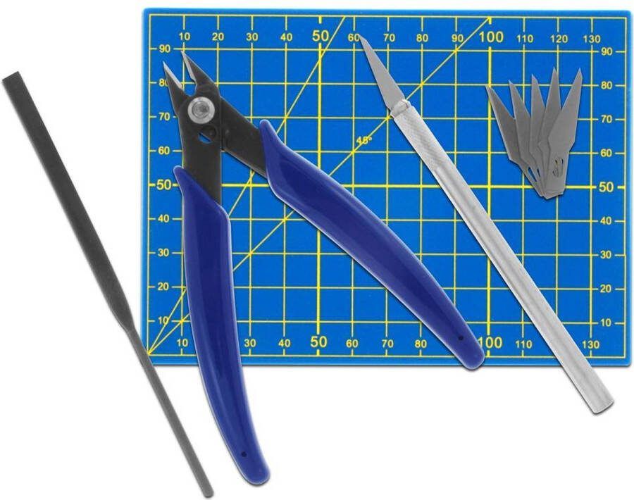 Donau Elektronik MS09 Gereedschapsset Modelbouw In tas 9-delig