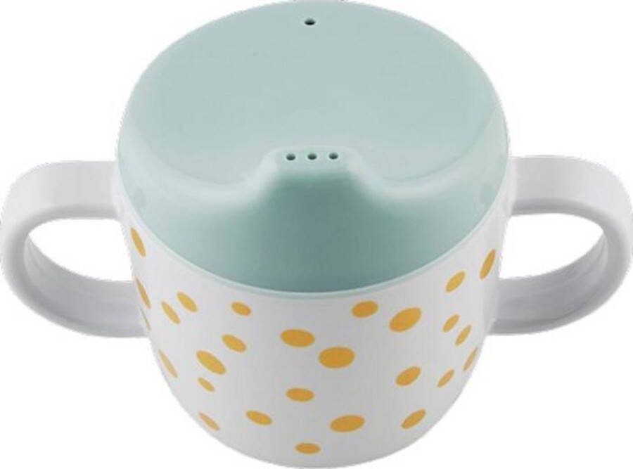 Done By Deer Happy Dots Antilekbeker Gold Blue