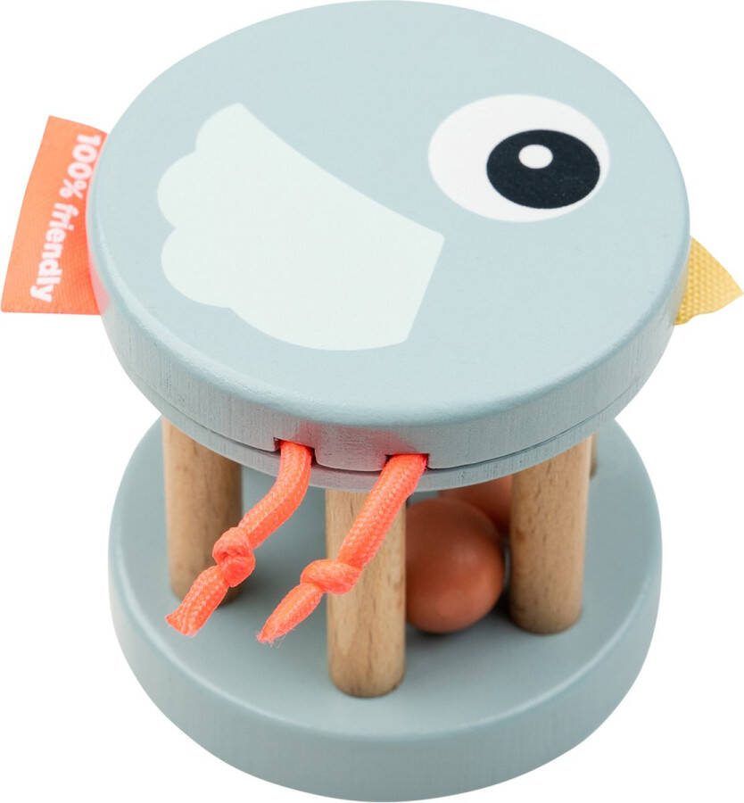 Done By Deer houten rammelaar Birdee blue