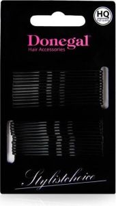 Dermarolling Donegal Haarspelden Zwart 6cm 24 Stuks 5091
