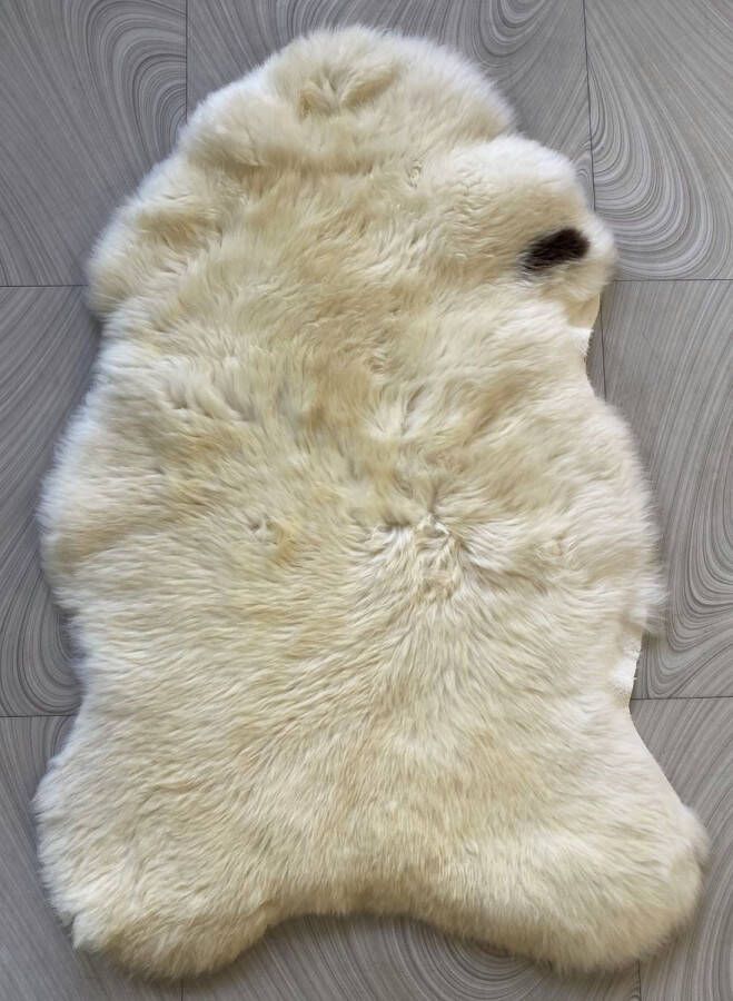 Merkloos Donja HD zachte offwhite schapenvacht ca 100 cm met dikke wol WARME AANBIEDING