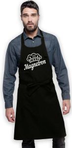 Donkey Designs Keukenschort Chef Magnetron Horecakwaliteit One size Verstelbaar Wasbaar Cadeau BBQ Feest Roze