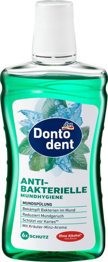 Dontodent Mondwater antibacteriële mondhygiëne 500 ml