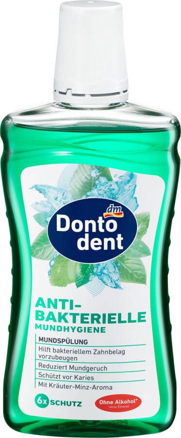 Dontodent Mondwater antibacteriële mondhygiëne 500 ml