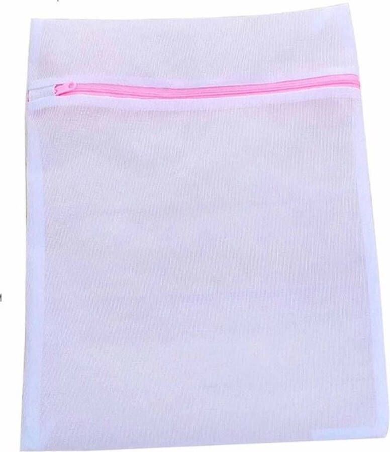 Doodadeals Lingerie Waszakje Wasnet BH 40 x 30 cm Wit 2 stuks