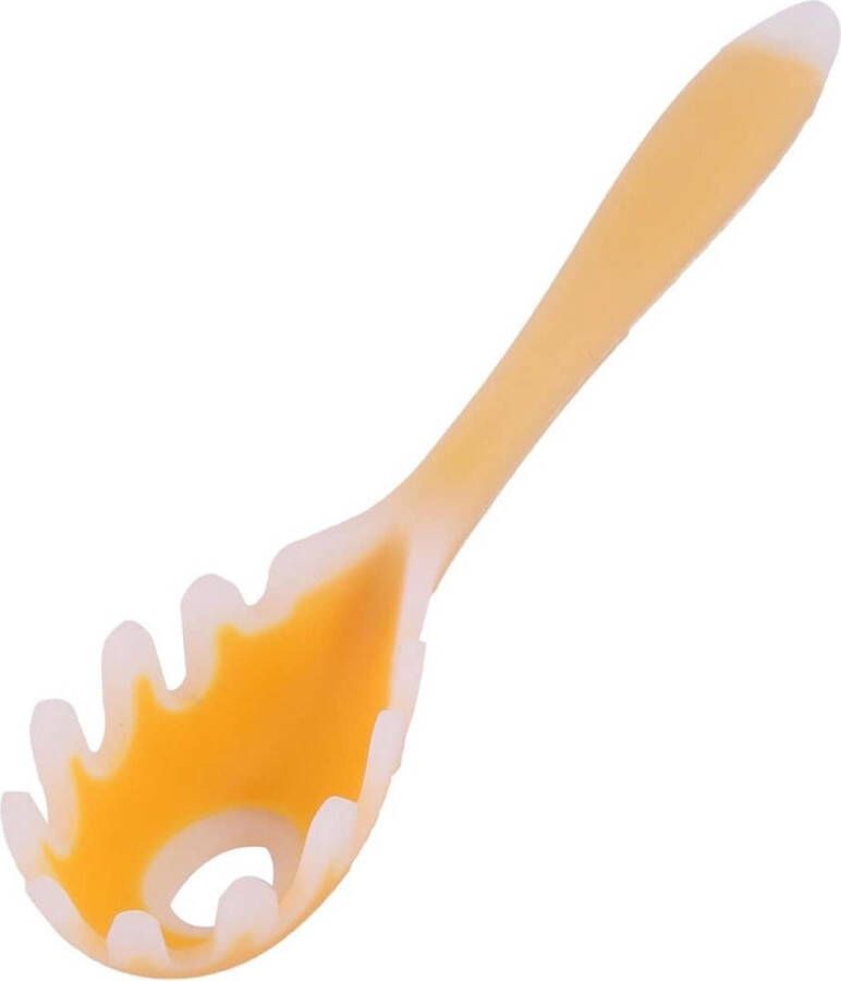 Doodadeals | Spaghettilepel | Pastaschep | Pastalepel | Spaghetti Opscheplepel | Spaghettilepel Siliconen | Pasta Lepel | Oranje