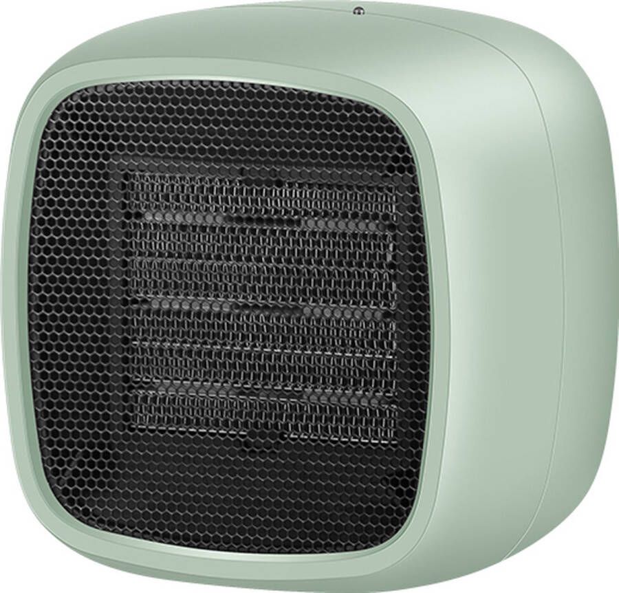 Doogo Mini keramische ventilatorkachel 800W Draagbare keramische verwarming Energiezuinig Stil Twee modi Elektrische verwarming met kantel- en oververhittingsbeveiliging voor woonkamer Kantoor Groen