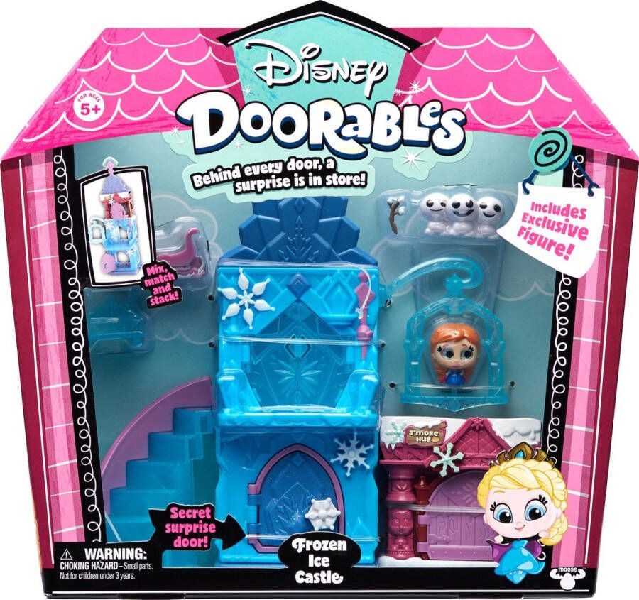 Disney Doorables Frozen Ijskasteel Junior Blauw paars