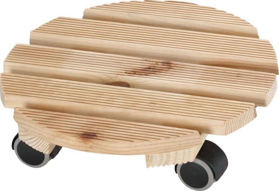 Dörner + Helmer Plantentrolley Lounge ø 30 cm Naturel
