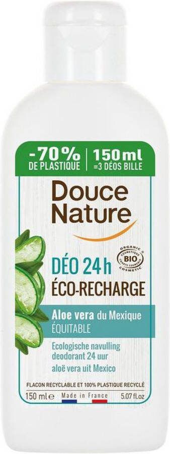 Douce Nature Deodorant aloe vera navulling 150 ml