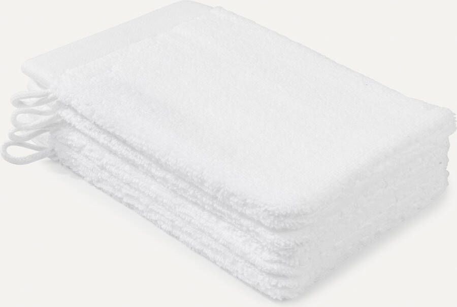 DOUXE Hotel Luxury DOUXE Washandje Wit 16x21cm 4 St. Hotelkwaliteit 700 g m2 Extra zacht