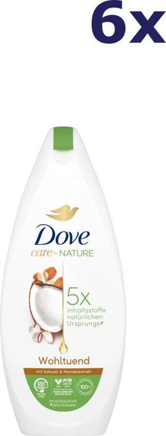Dove 6x Care by Nature Restoring Ritual Douchegel coconut almond 225 ml