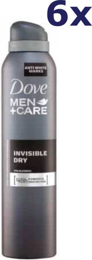 Dove 6x Deospray Men Care Invisible Dry 250 ml