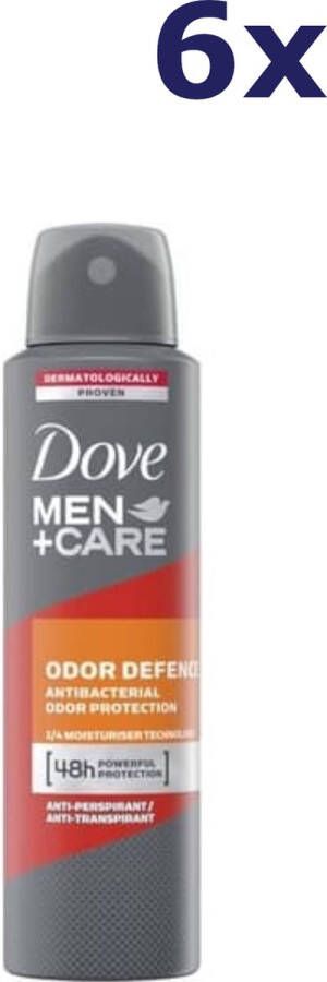 Dove 6x Deospray Men – Care Odor Defence 150 ml