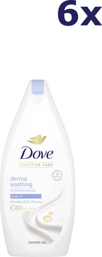 Dove 6x Douche crème Derma Soothing Care 400 ml