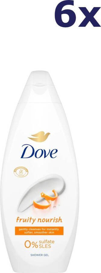 Dove 6x Douchegel 250ml fruity nourish