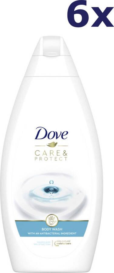 Dove 6x Douchegel Care & Protect 450 ml