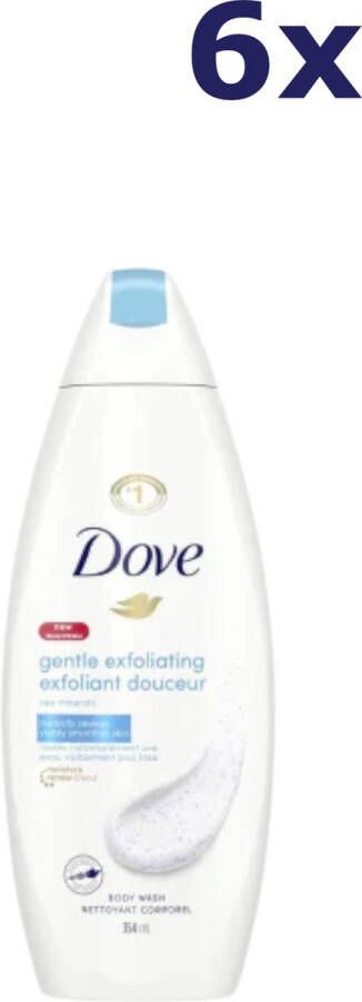 Dove 6x Douchegel – Gentle Exfoliating 500 ml