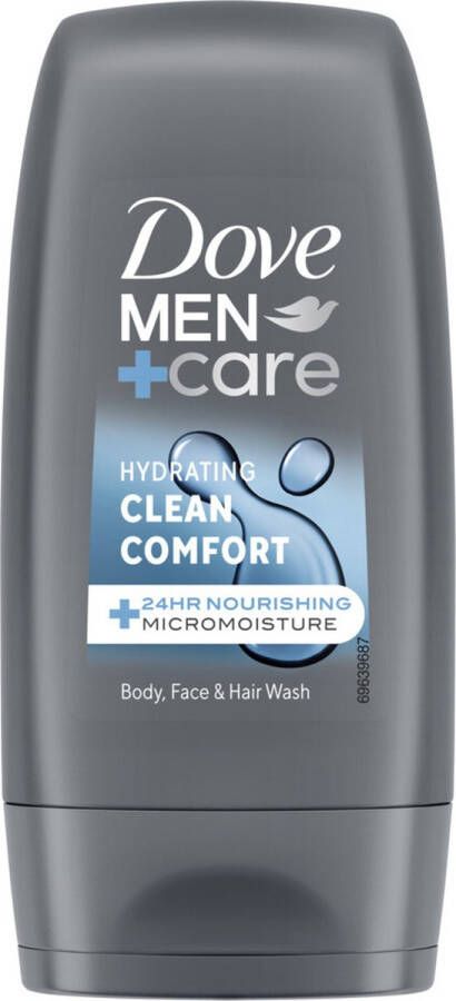 Dove 32x Men Mini Douchegel Clean Comfort 55 ml