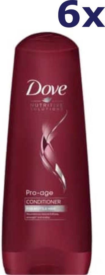 Dove Hair Therapy Pro Age 6 x 250 ml Shampoo Voordeelverpakking