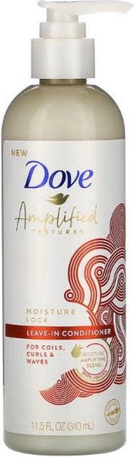 Dove Amplified Textures Moisture Lock Leave-In Conditioner 340 ml