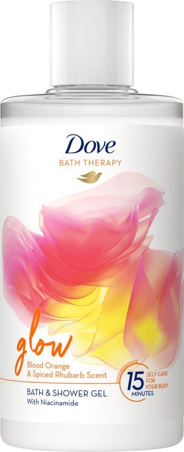 Dove Bath Therapy Glow Badschuim & Douchegel 400 ml