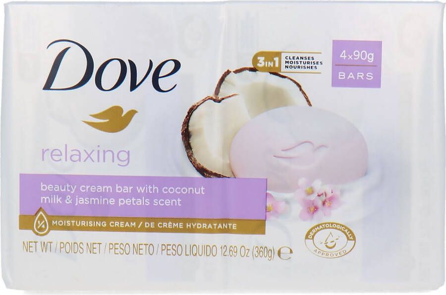 Dove Beauty Cream Bar Relaxing 4 x 90 g