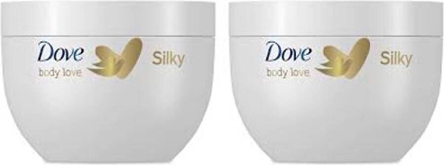 Dove Body Crème Silky Nourishment 2 x 300 ml