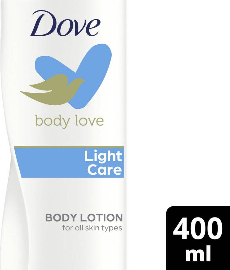 Dove Body Love Bodylotion Light Care met Ceramide Restoring Serum 400 ml