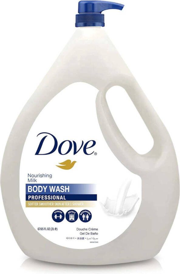 Dove -Body Wash (Let Op in 2 Tal) X 2L Verzorging Lichaam Hydraterende Body Plantaardige Moisturizer Milde Zachte Formule