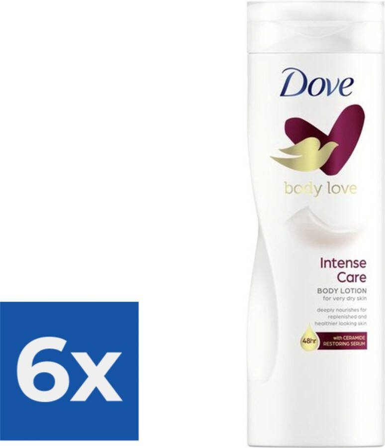 Dove Bodylot Intensive 400 ml Voordeelverpakking 6 stuks