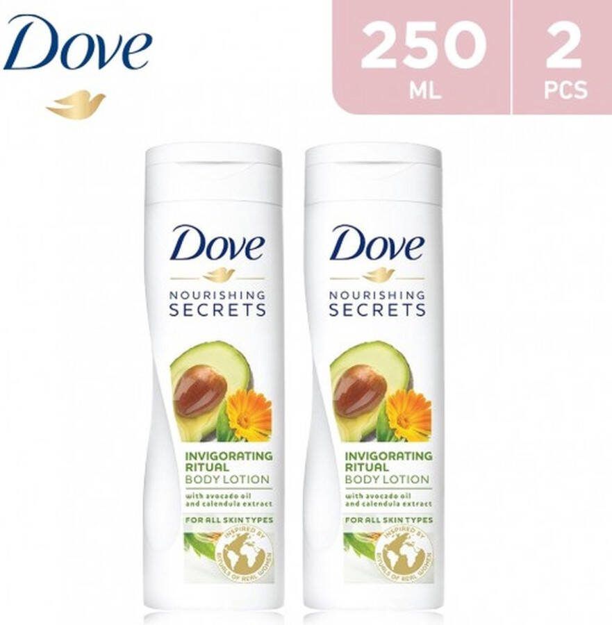 Dove Bodylotion Invigorating Ritual Avocado Voordeelverpakking 2 x 250 ml