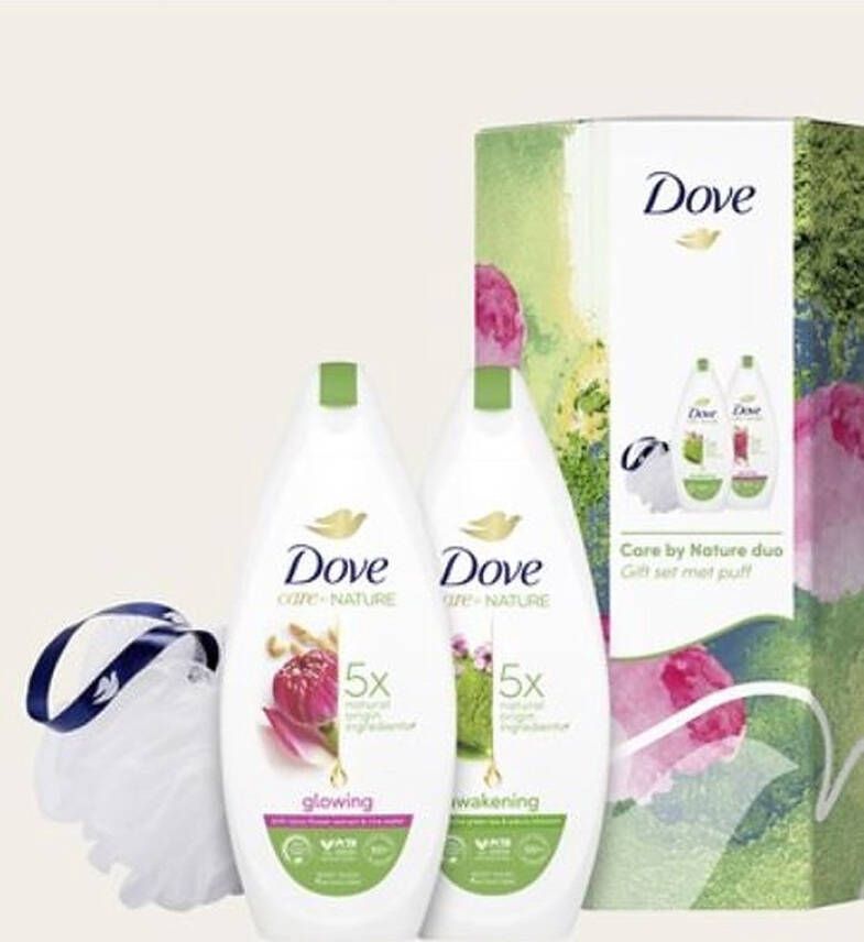 Dove Care by Nature Glowing & Awakening geschenkset 3-delig