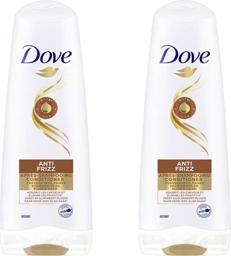 Dove Conditioner Anti Frizz 2 x 200 ml
