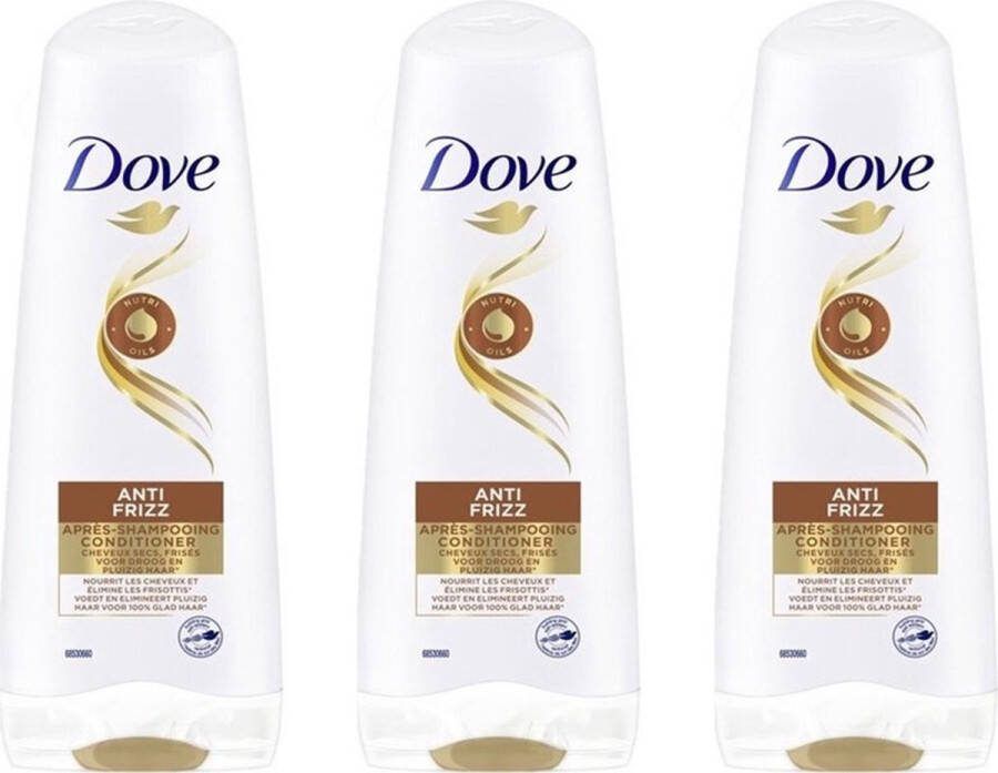 Dove Conditioner Anti Frizz 3 x 200 ml
